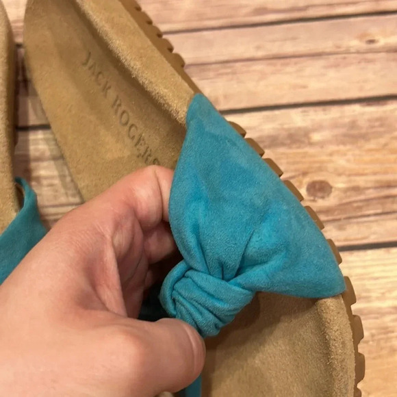 Jack Rogers Aqua Knot Phoebe Slides - Picture 6 of 10